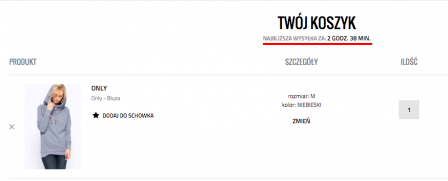 Koszyk zakupowy answear.com