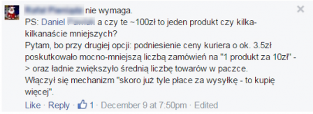 Jak cena przesyłki wpływa na sprzedaż w sklepie internetowym