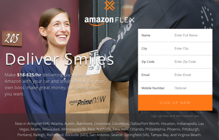 Jak działa Amazon Flex?