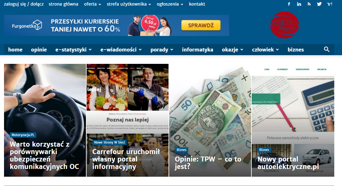 Jak wykorzystać banner reklamujący usługi Furgonetka.pl na stronie internetowej?