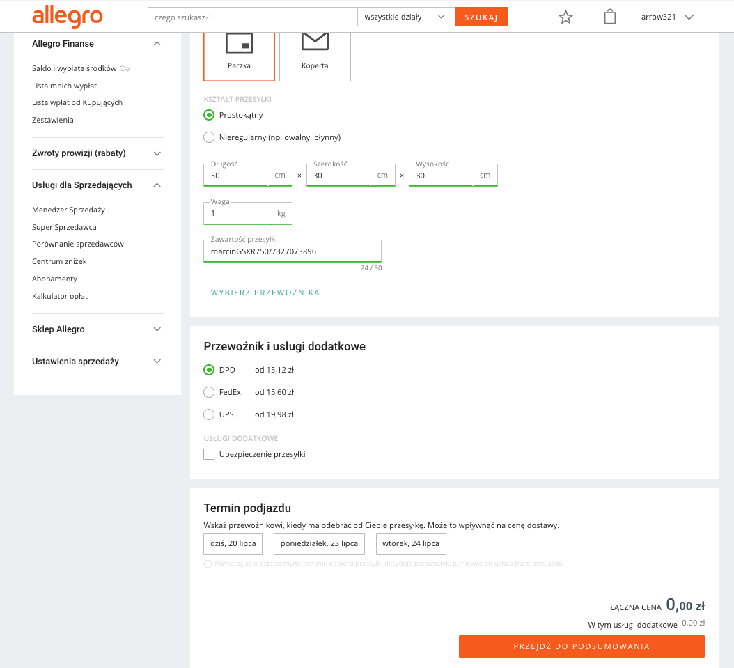 Jestesmy Na Allegro Blog Furgonetka Pl Informacje Ze Swiata Przesylek Logistyki I E Commerce