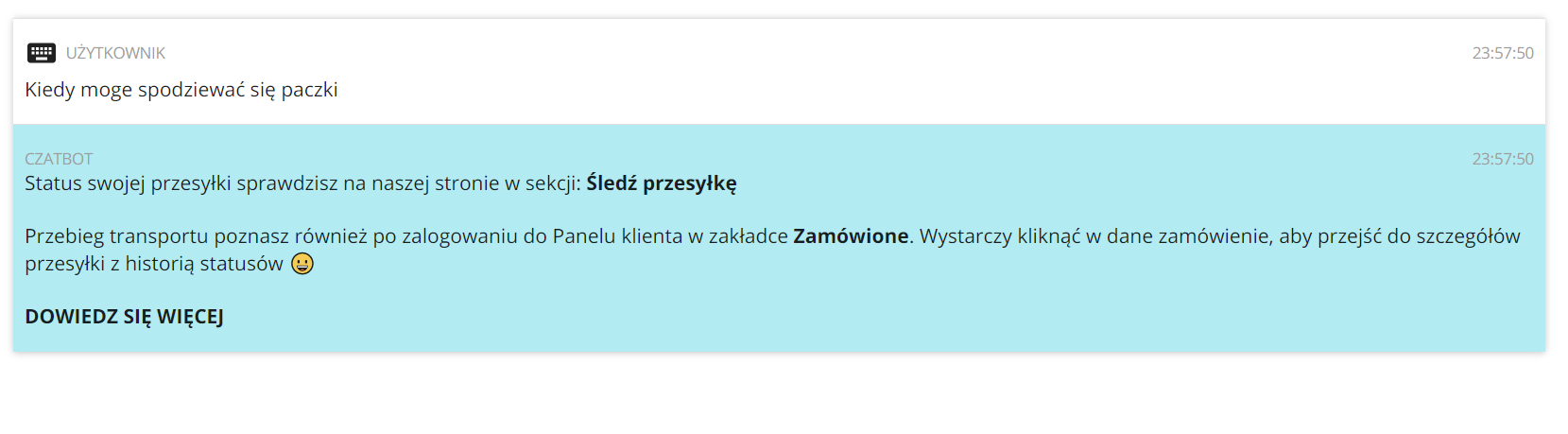 Jak czatbot pomoże sprawdzić status paczki na Furgonetka.pl?