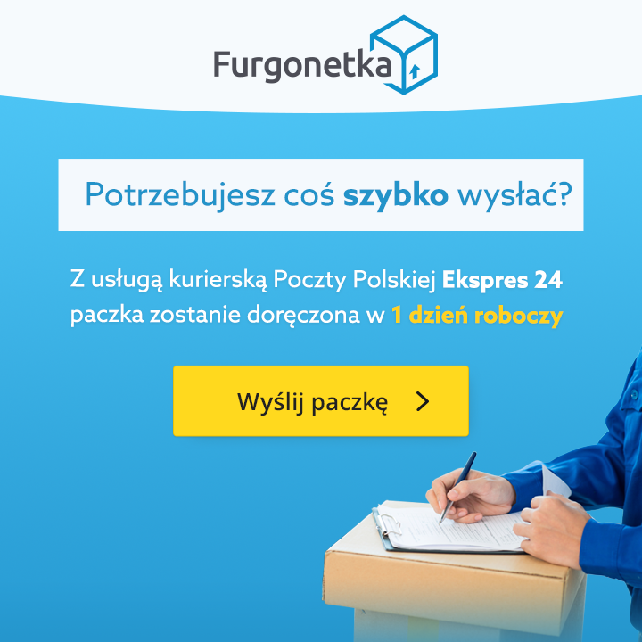Nowa usługa Poczta Ekspres 24 dostępna na Furgonetka.pl